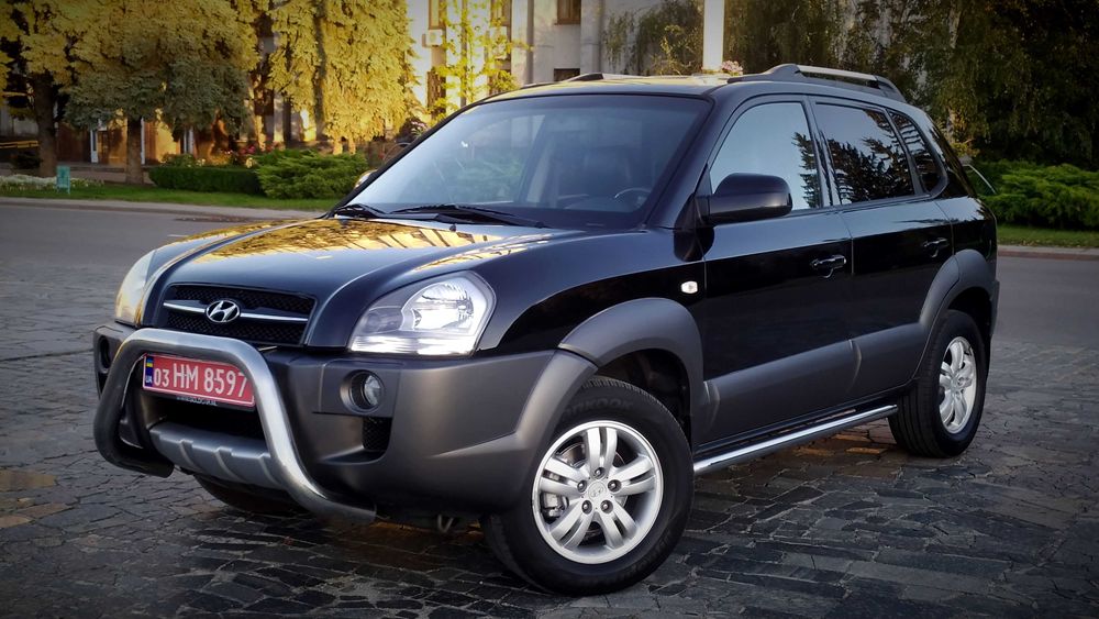 Hyundai Tucson 2007року розмитнений 230тис.км Клімат Шкіра