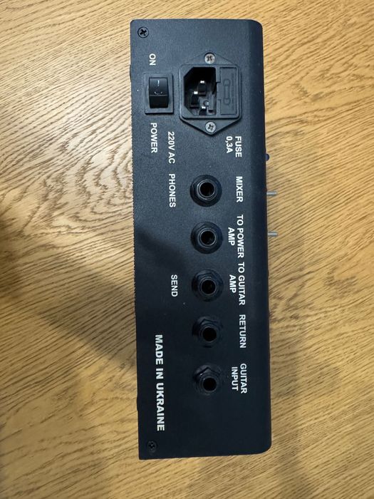 Гітарний педалборд ламповий preamp BMT 12AX7 Crybaby Nux Timeforce