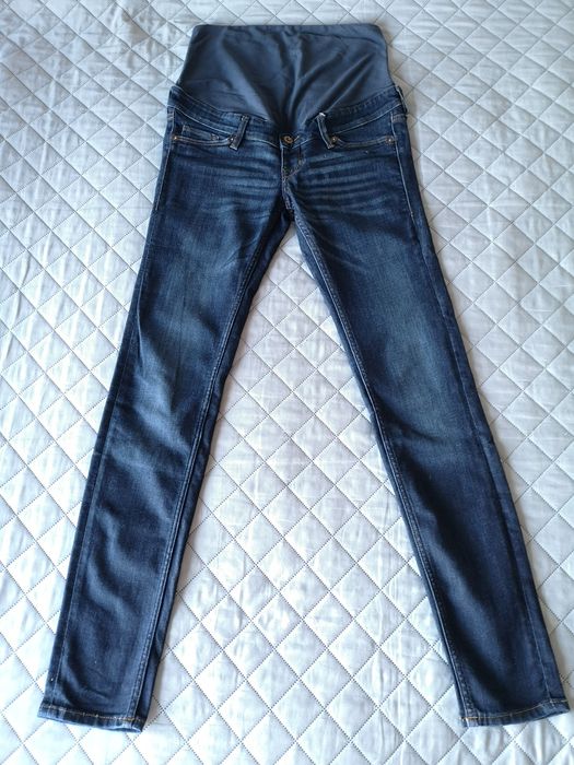 Spodnie jeansowe ciążowe H&m mama