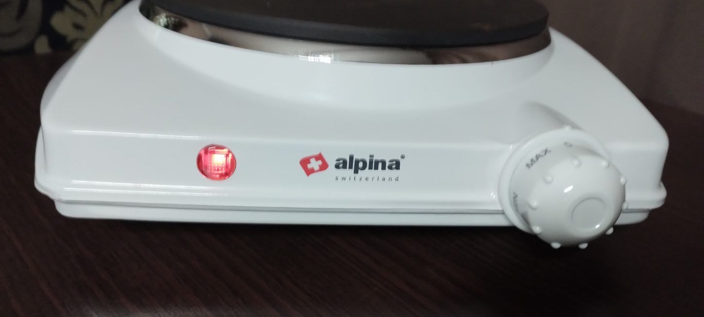 Kuchenka elektryczna 1-palnikowa firmy Alpina stan idealny