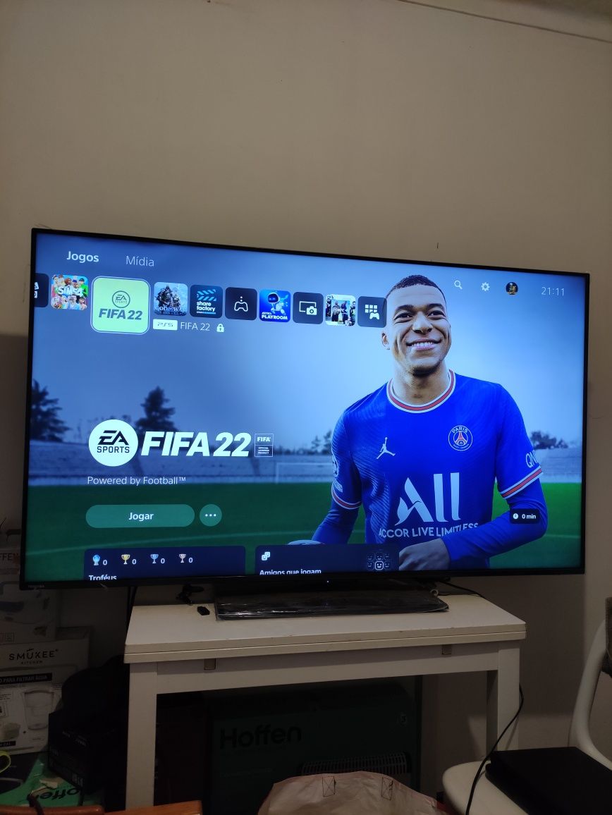 Ps5 + 4 Jogos + Comando