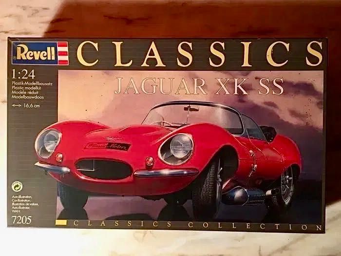 JAGUAR XK SS 1957 - maquete Revell Classics - escala 1/24