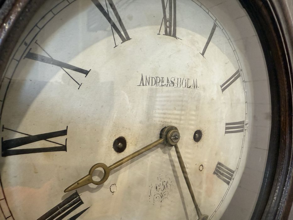 Piękny dębowy zabytkowy zegar po renowacji super stan dowóz wysyłka