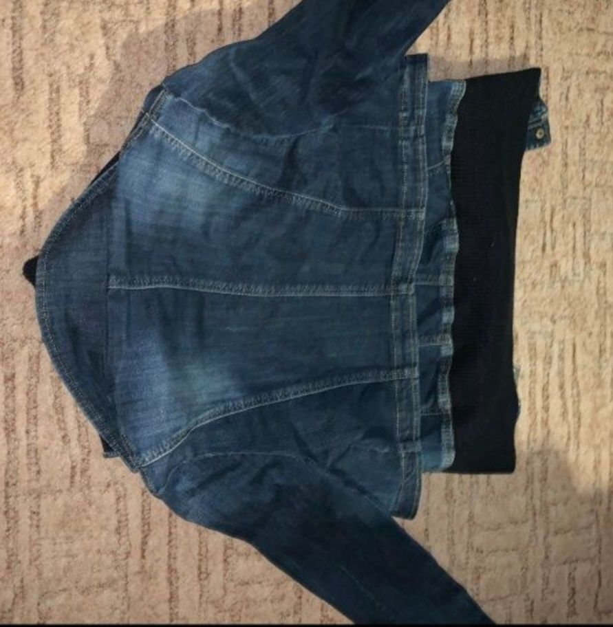 Куртка джинсовая жилет и болеро  Amnezia