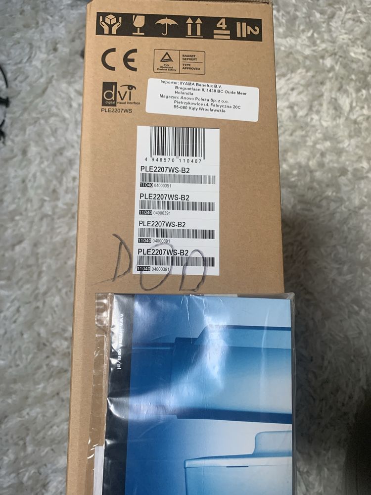Monitor Iyama ProLite 22 cale model E2207 WS
