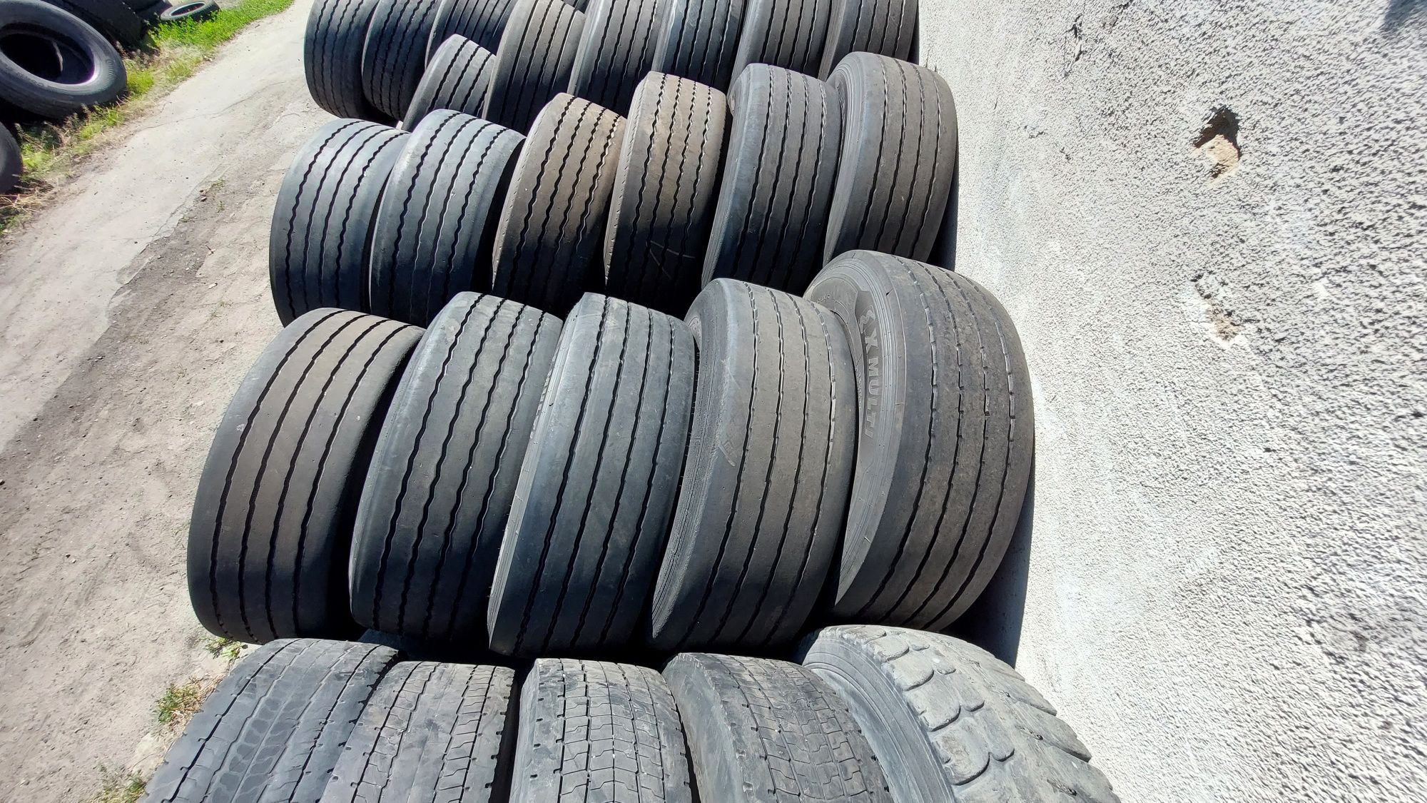 Opony 385/65r22,5 Michelin, Hankook, Continental