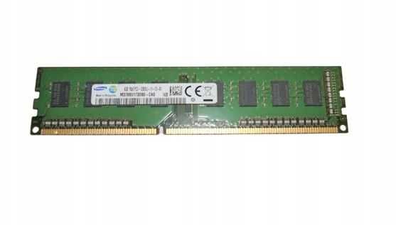 Pamięć RAM DIMM PC DDR3 4GB 1600Mhz Samsung