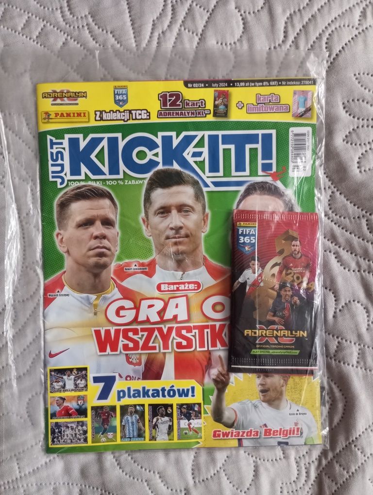 Just Kick-It Magazyn karty dla dzieci