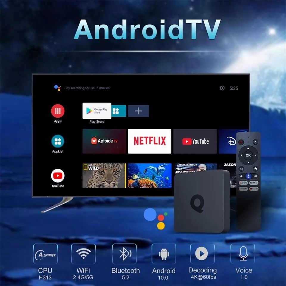 Android tv box Q1