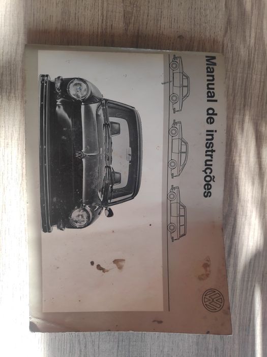 Manual de instruções VW 1600