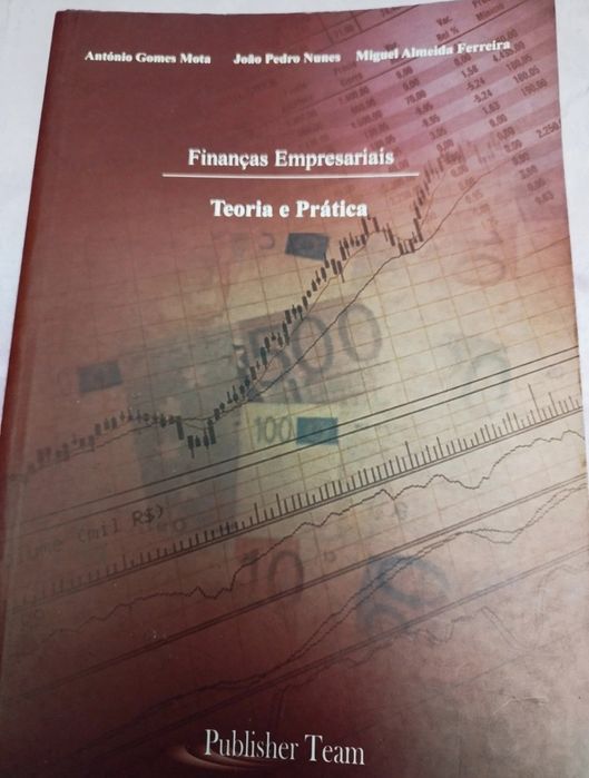 Vendo livro "Finanças Empresárias - Teoria e prática. Edição de 2004