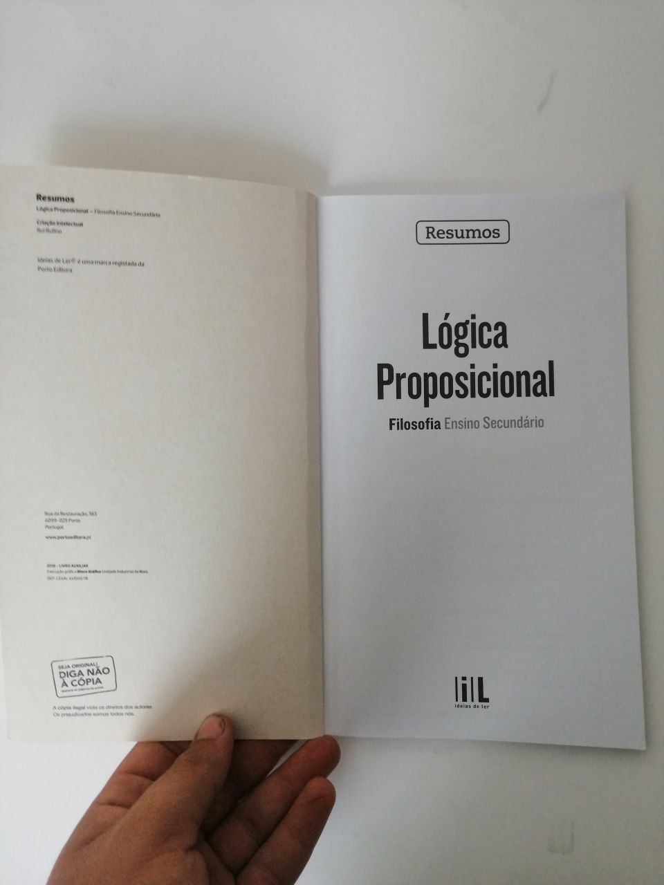 Resumo lógica proposicional