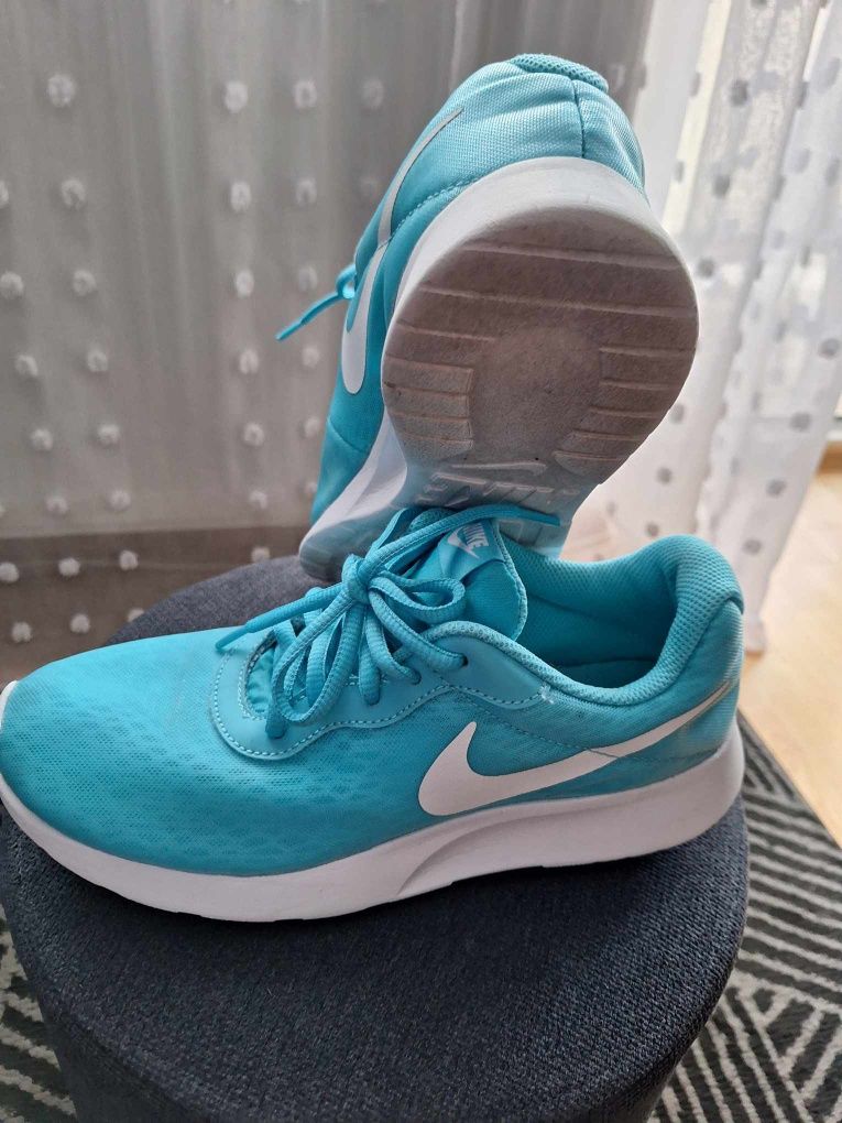 buty Nike tanjun roz. 38 38.5 42.5cm wkladka turkusowe idealny stan