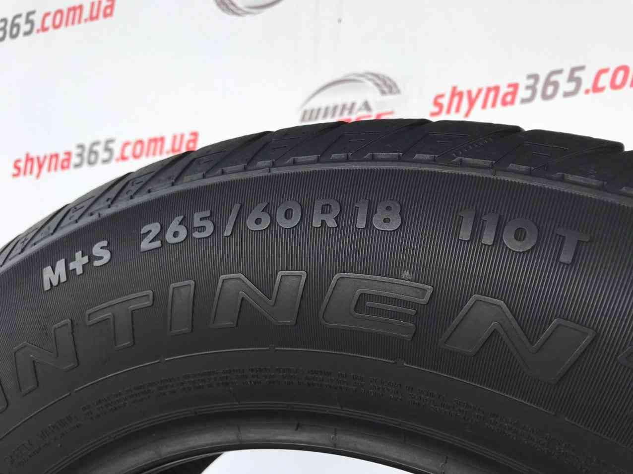 шини бу літо 265/60 r18 continental crosscontact lx 6mm