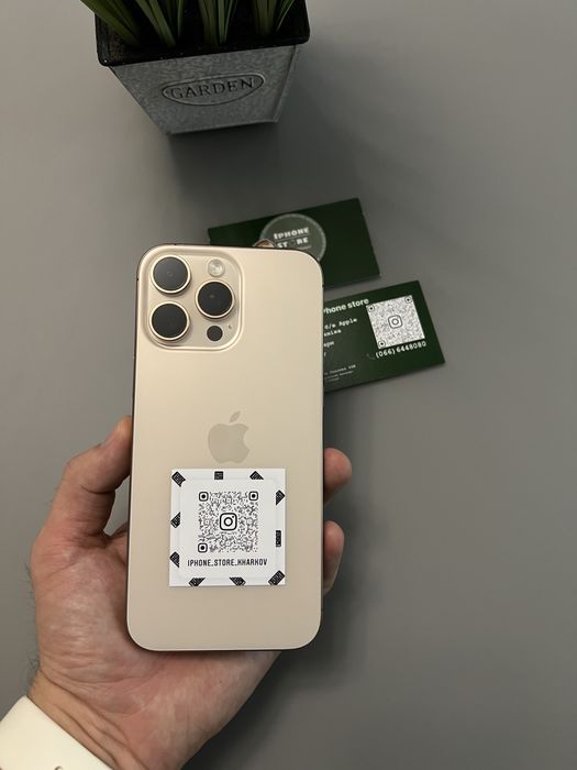 iPhone 16 Pro Max,256GB,Desert Titan!!!Neverlock!Гарантия!Магазин!