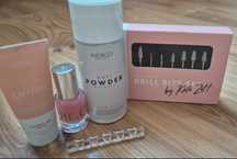 Zestaw indigo, Kate Zett,, frezy, puder, remover plus gratisy