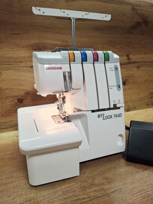 JANOME my lock 744D overlock ,owerlok jak nowy