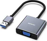 BENFEI Adapter USB na VGA, konwerter 1080P USB 3.0 na VGA Full HD