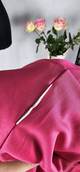 Piękna sukienka różowa Rozmiar 42 xl panterka