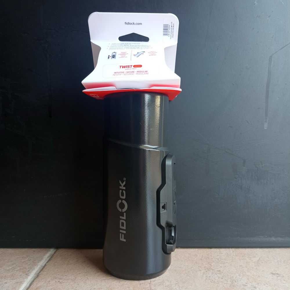 Bidon de Bicicleta 600 Fidlock TWIST + Base para bicicleta