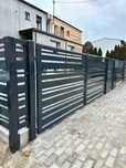 Ogrodzenia, Przęsła spawane, przęsła palisadowe nowoczesne ogrodzenie