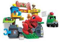 Vtech Park dinozaurów 2w1 samochód figurki ciężarówka