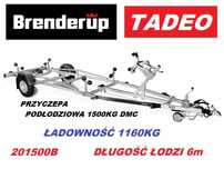 Brenderup 201500B podłodziowa BASIC 1500  przyczepa podłodziowa 1500kg DMC do łodzi 20'