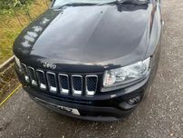 JEEP COMPASS I MASKA Błotnik ZDERZAK PRZÓD pas przedni komplet czarny