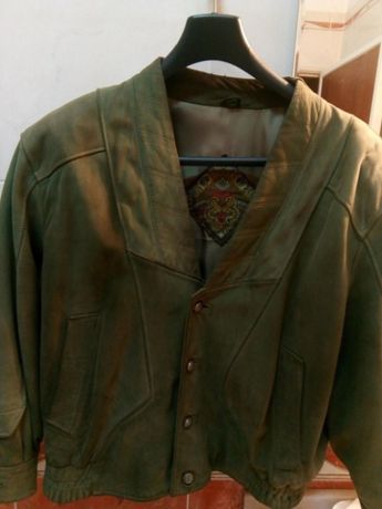 Casaco de couro Verde - Camisaria moderna - 46