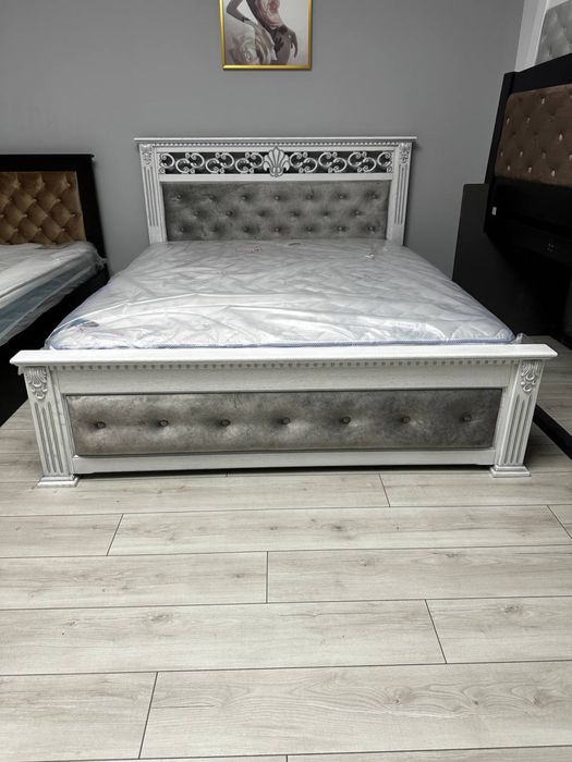 Ліжко Дуб 160х200, спальня Двохспальне Ліжко