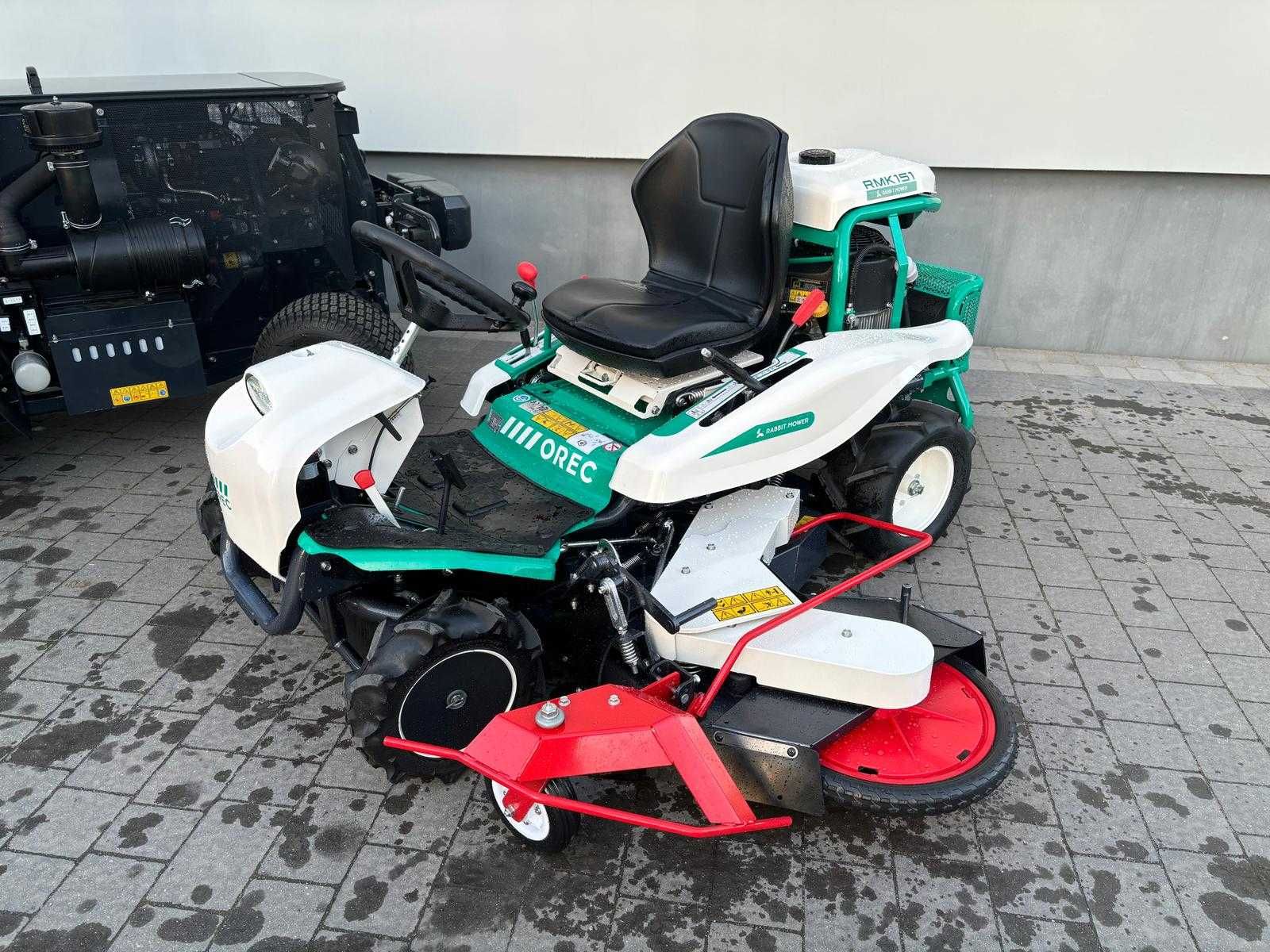 Kosiarka, traktorek, karczownica OREC RMK 151 z bocznym kosiskiem