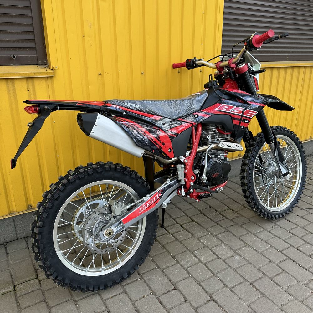 Новий мотоцикл BSE J10 250 Enduro 26к.с./5-ти КПП кросовий
