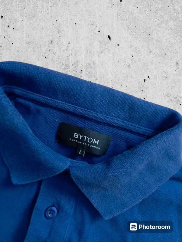 Granatowa męska koszulka polo Bytom