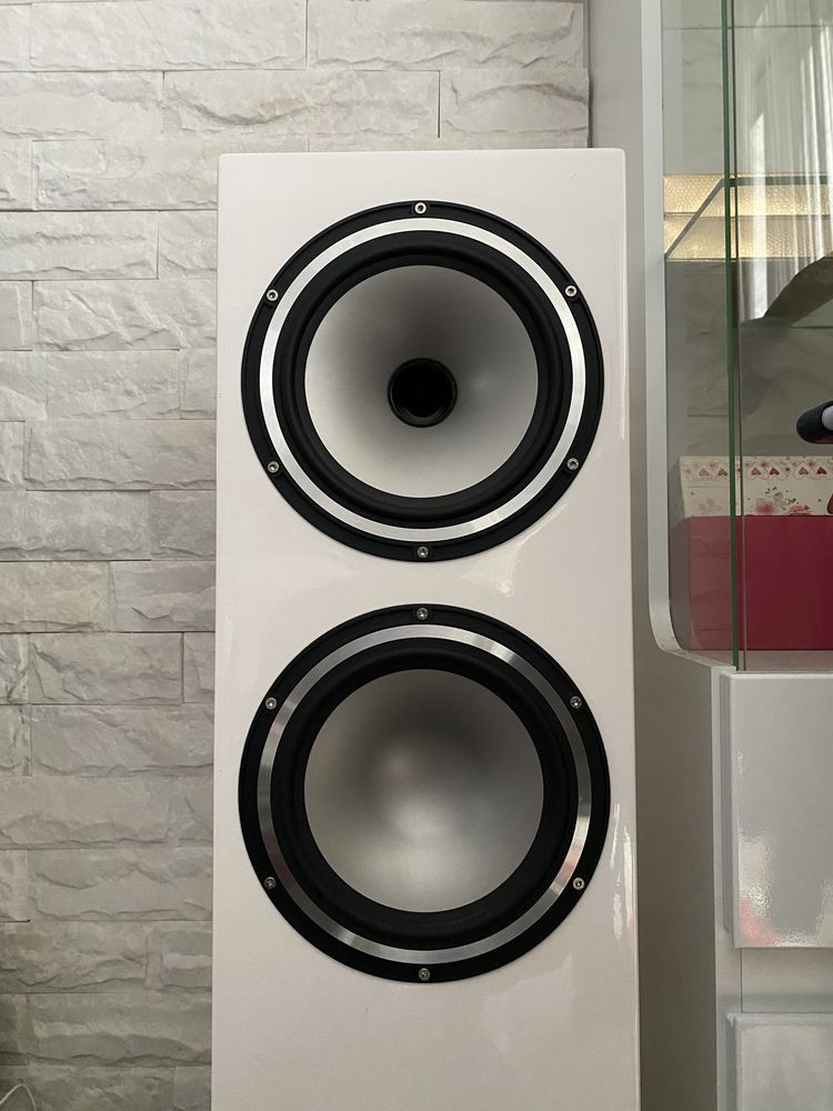 Kolumny głośnikowe, Tannoy Revolution XT8F white gloss, białe