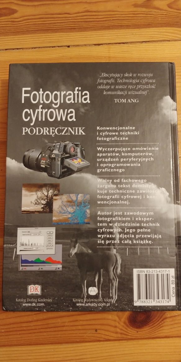 Fotografia Cyfrowa Podręcznik, Tom Ang, wydawnictwo Arkady
