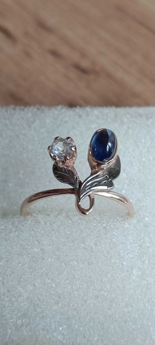 Złoty radziecki pierścionek, próba 583