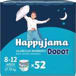 Dodot Fraldas HappyJama Menino 8-12 Anos (27-55 kg), 52 Unidades