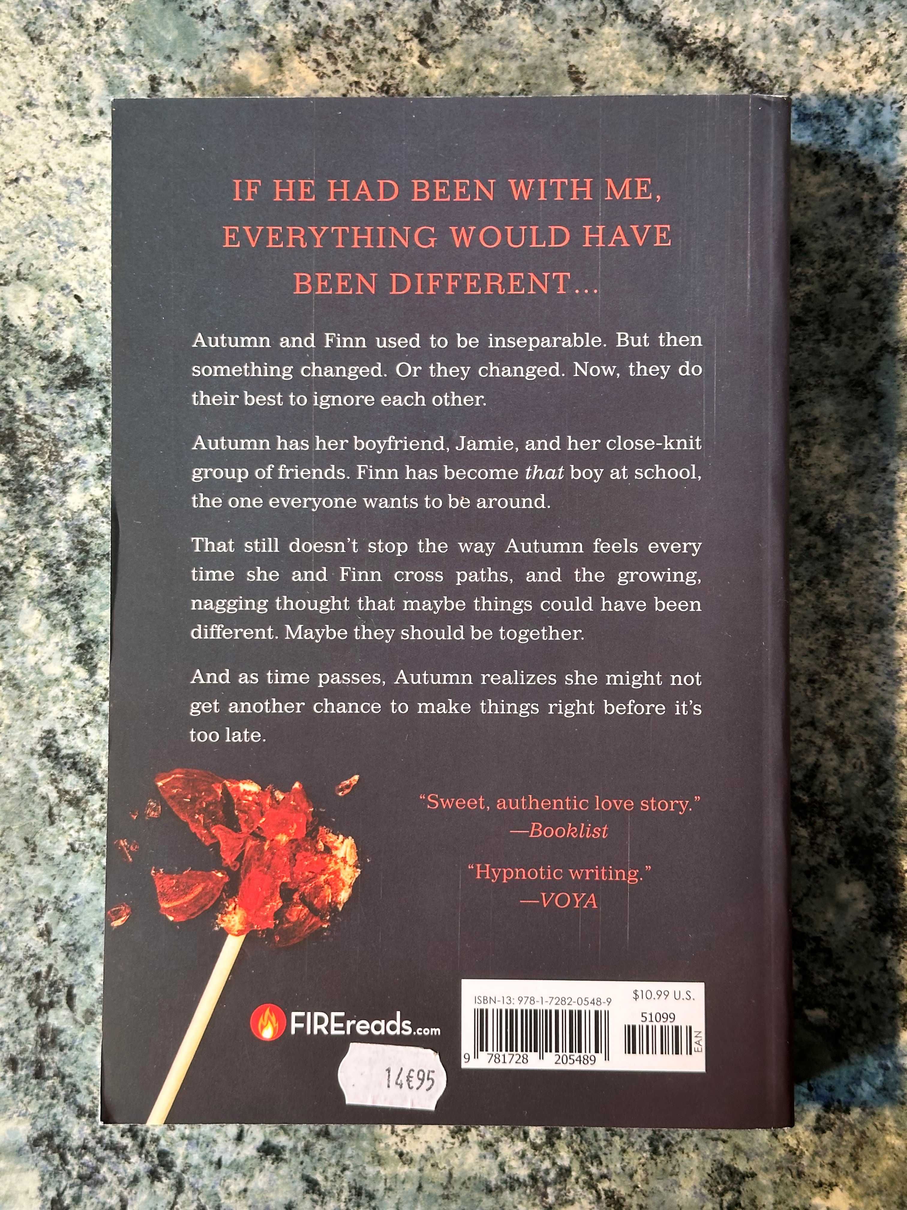 Книга if he had been with me, laura nowlin