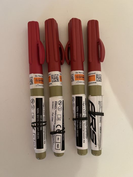 Игла декомпрессионная ARS 14 ga x 3.25"