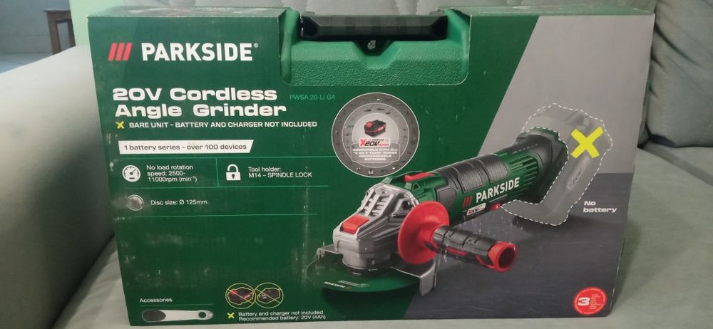 Болгарка Парксайд