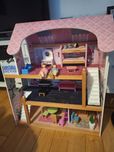 Drewniany Domek dla lalek XXL (70x60)