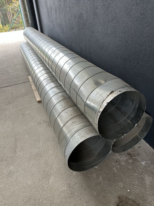 Tubos de extração galvanizados 3m