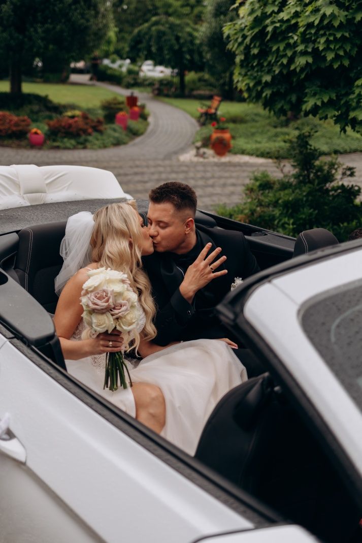 Auto do ślubu/cabrio/Mustang/Mercedes/sam prowadzisz/szofer/wesele