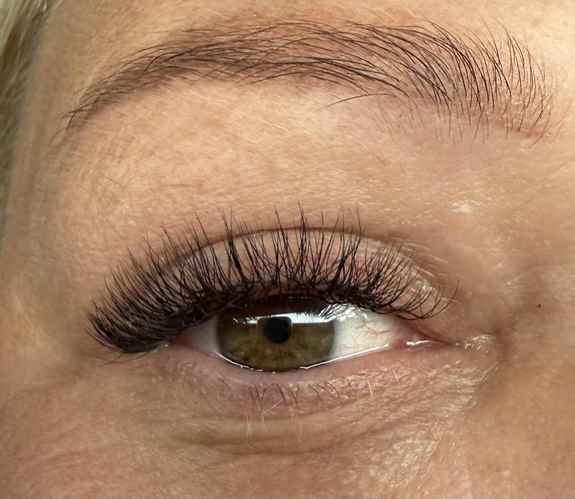 Stylizacja rzęs metoda 1:1 , 2-3d , 4-6d .