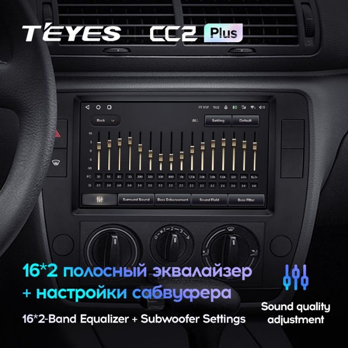 Штатная магнитола TEYES CC2 Plus Volkswagen Passat B5 2000 - 2005