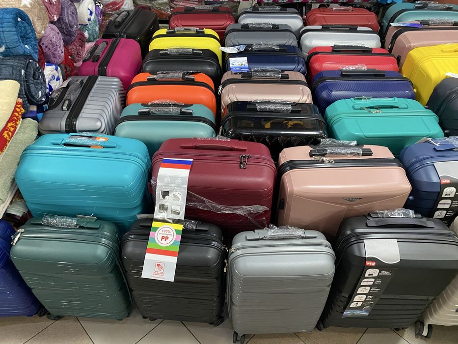 Malas de Viagem Fibra/Plastico