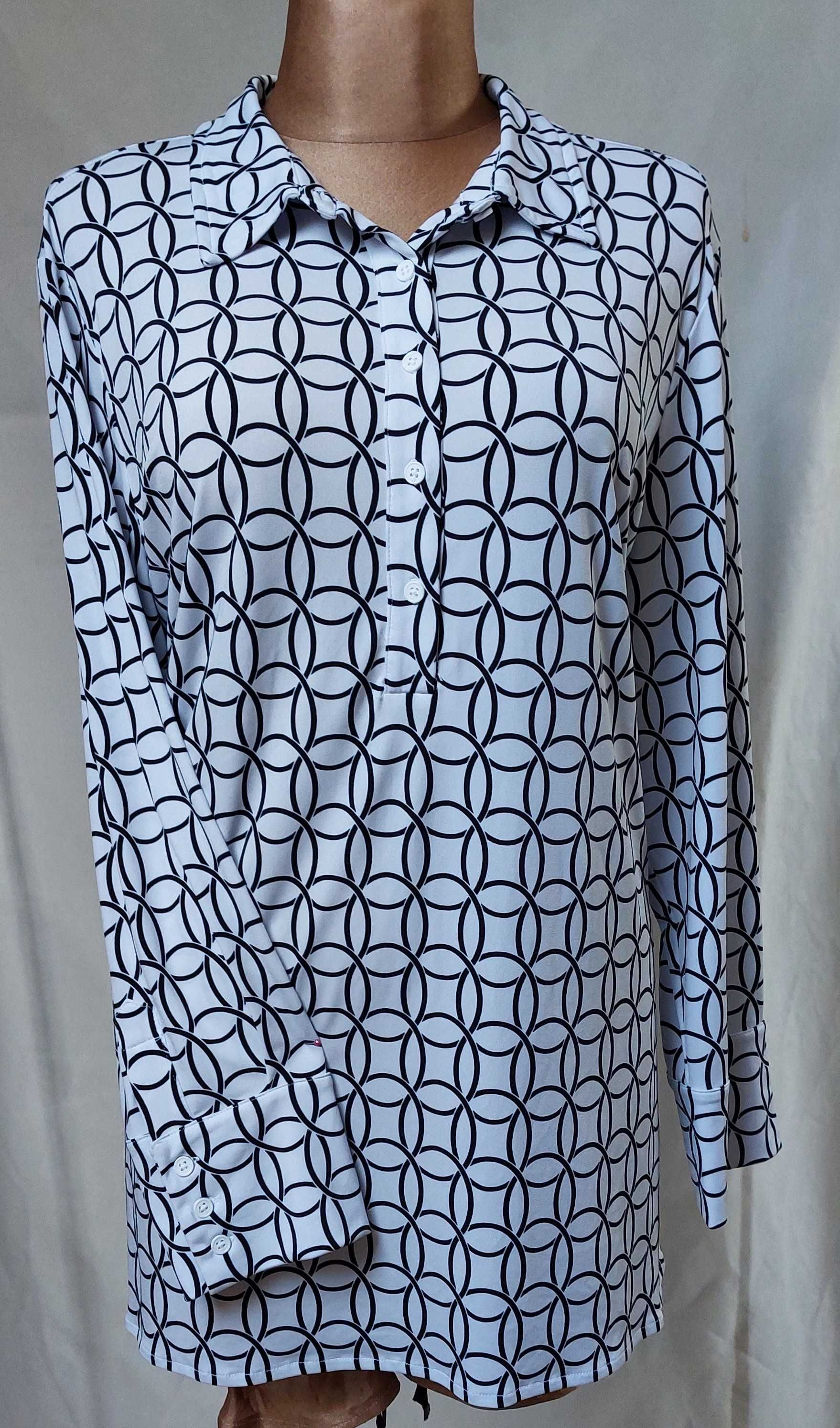Jakościowa bluzka tunika koszulowa Ruth Langsford 2XL 44/46/48