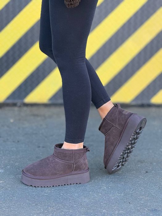 Жіночі угги (UGG) зимові з натуральної замші (р.36-41)