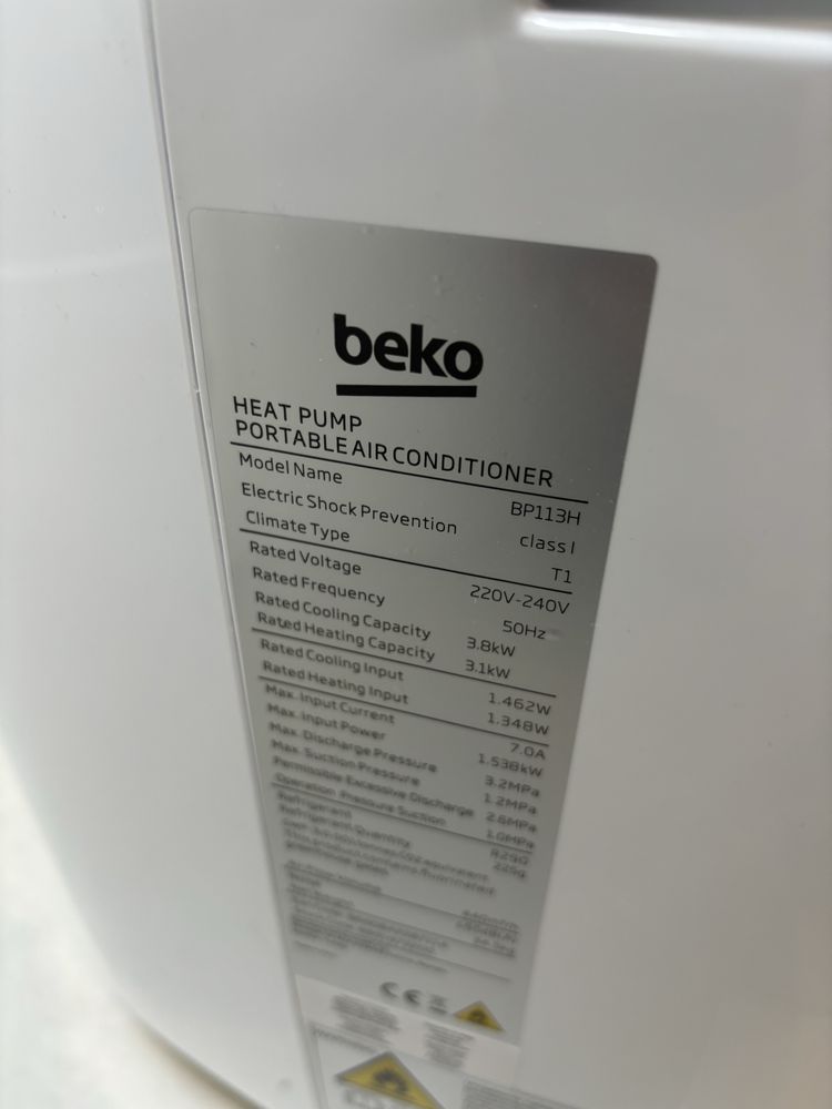 Beko bp113h klimatyzator przebosny