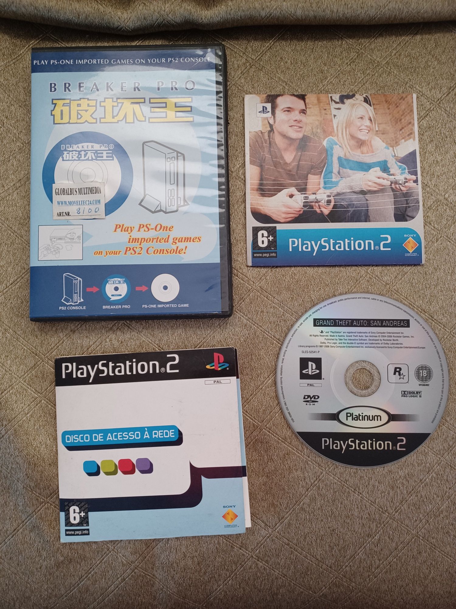 Acessórios playstation2